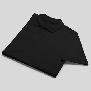 Basic Pique Polo - Black