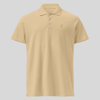 Basic Pique Polo - Sand
