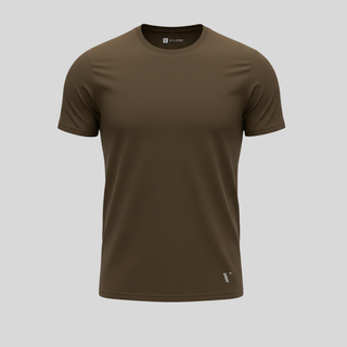 Essential Organic T-shirt - Walnut