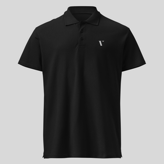 Essentials Pique Polo - Black