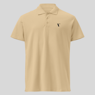 Essentials Pique Polo - Sand